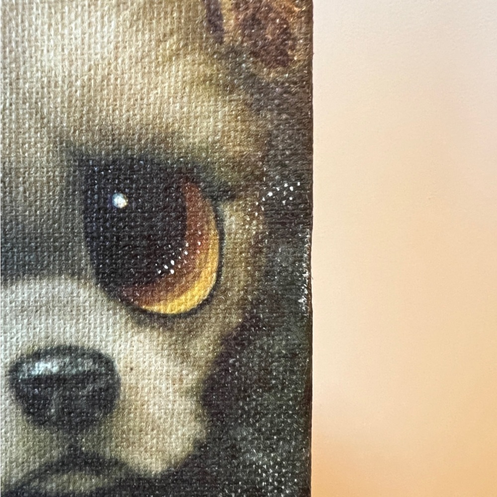 1960’s Gig Big Eye Sad Dog Lithograph - Picture 5 of 6